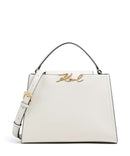Karl Lagerfeld K/Signature Medium Handbag off white