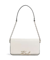 Karl Lagerfeld K/Signature Sac porté épaule off white