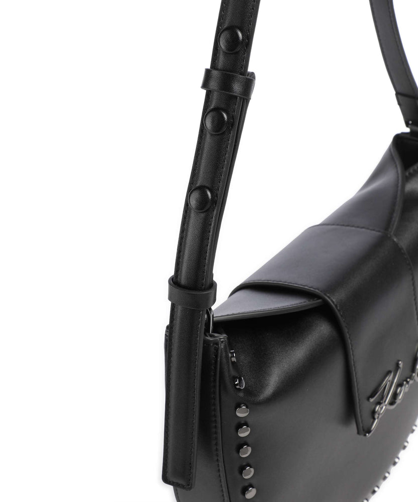 Karl Lagerfeld K/Signature Hobo bag black embellishment