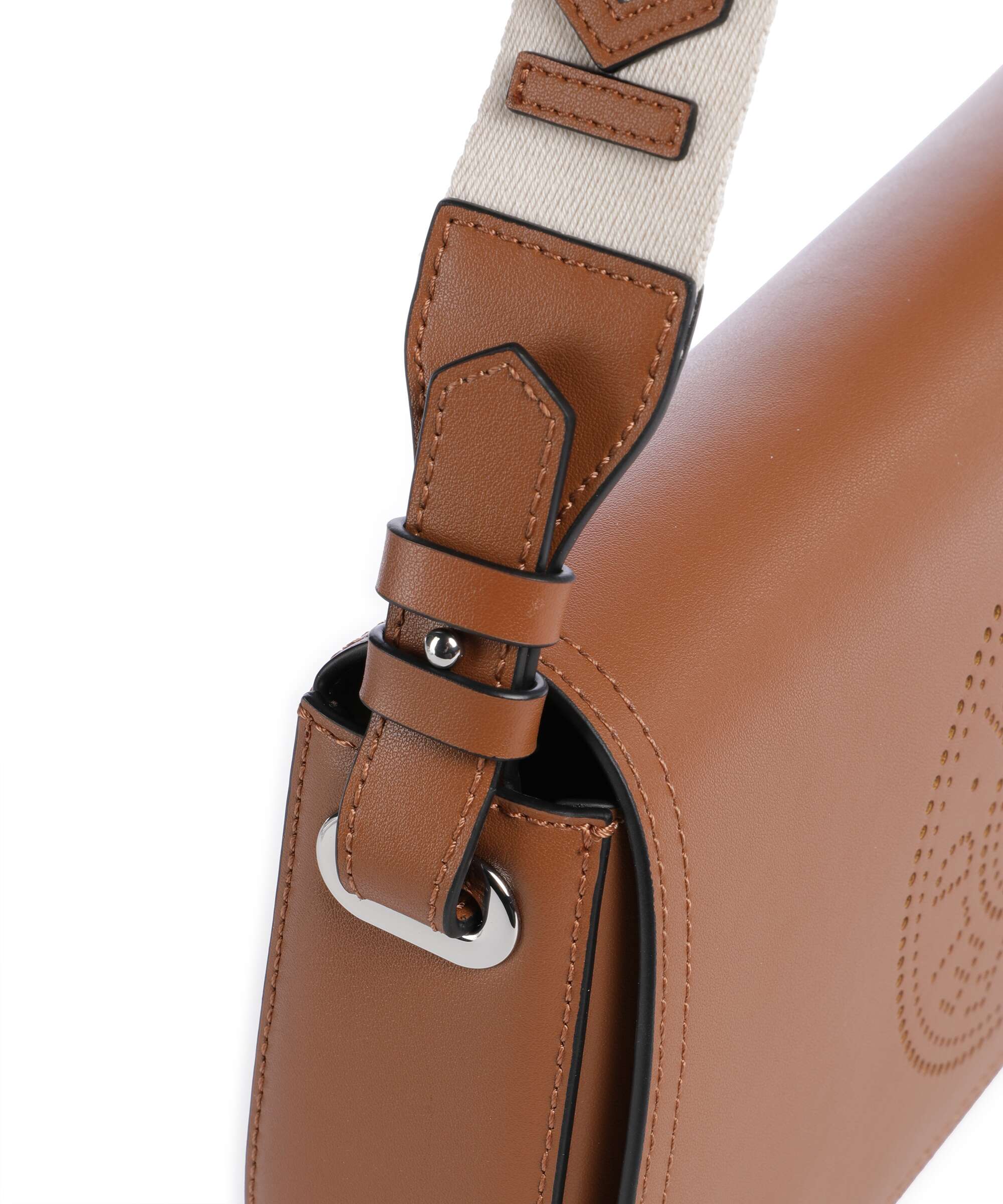 Karl Lagerfeld K/Circle Crossbody bag dark tan