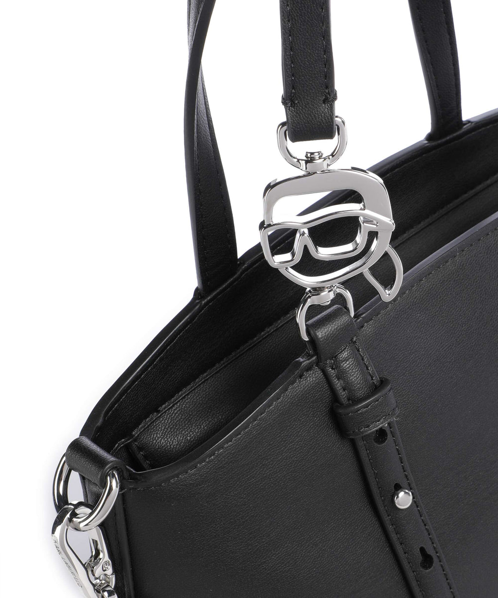 Karl Lagerfeld Ikon Smooth Handbag black