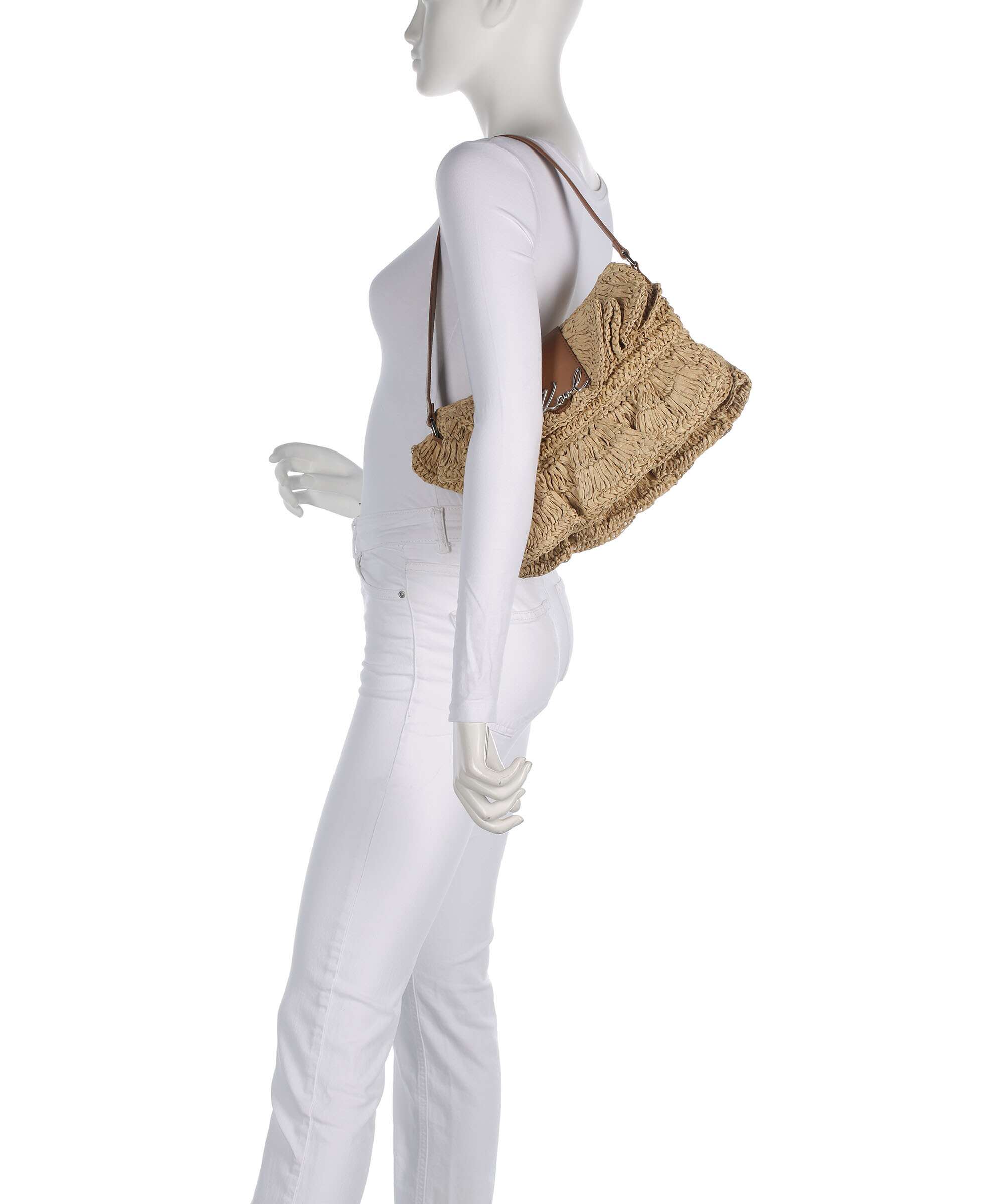 Karl Lagerfeld K/Signature Shoulder bag natural/tan