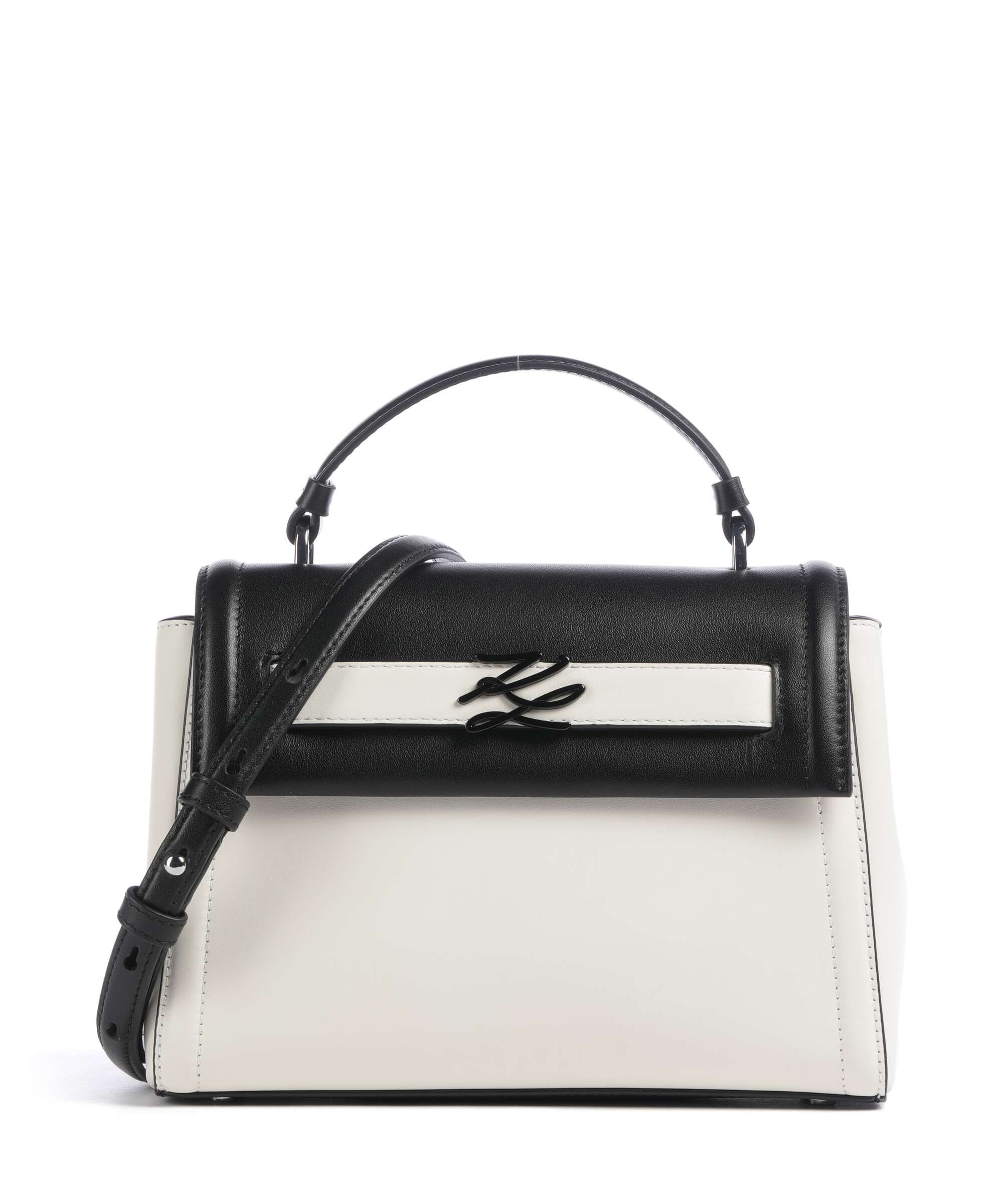 Karl Lagerfeld K/Autograph Small Handbag black/white
