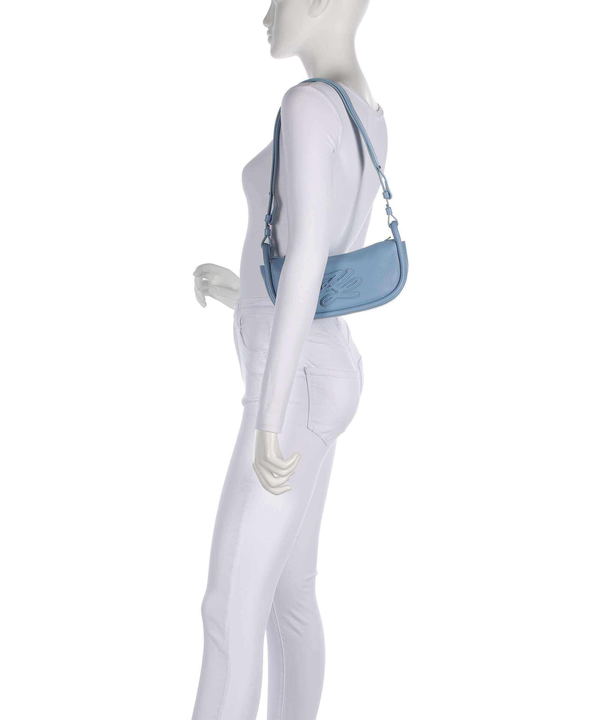 Karl Lagerfeld K/Autograph Small Shoulder bag blue bloom