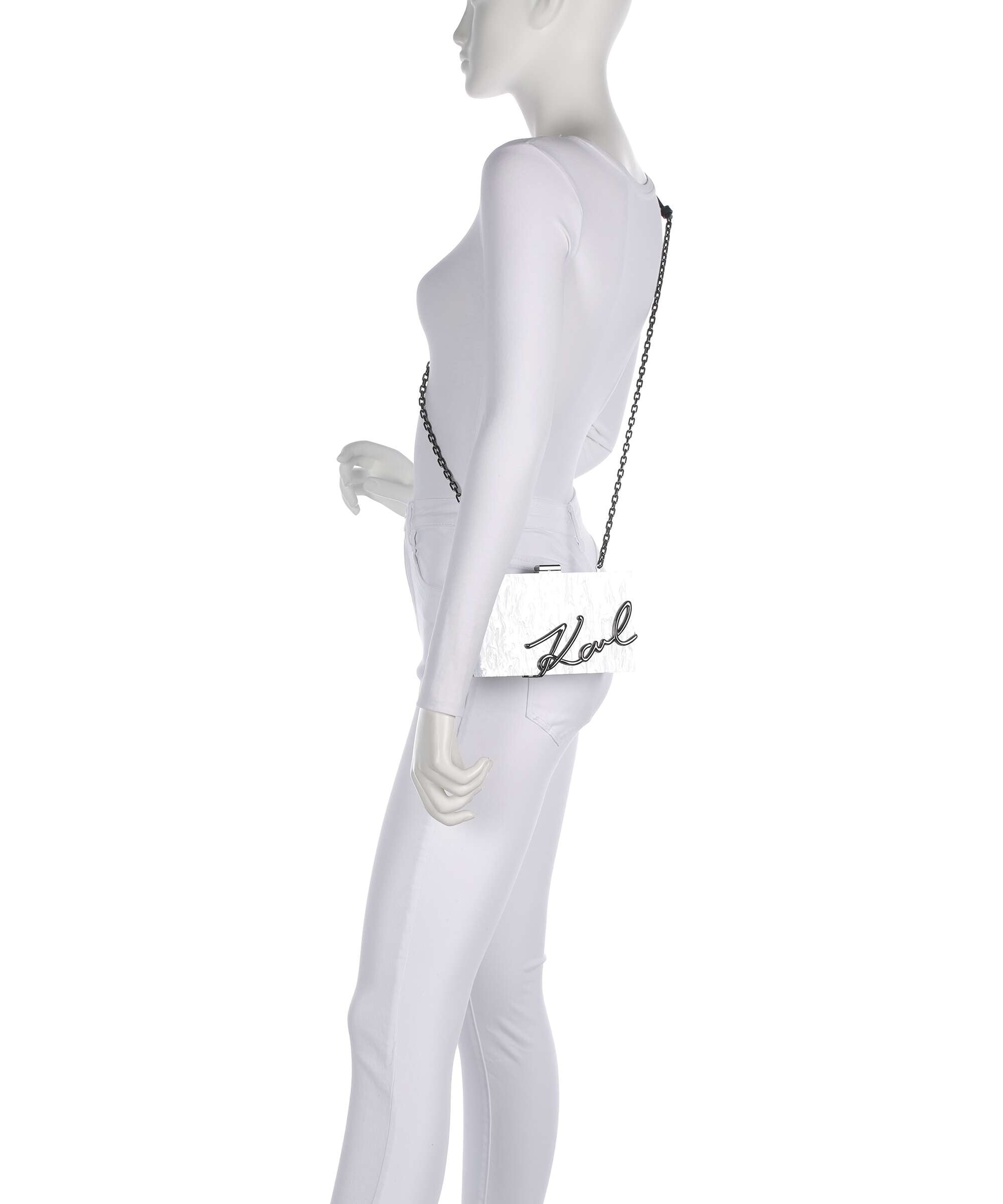 Karl Lagerfeld K/Soiree Crossbody bag off white