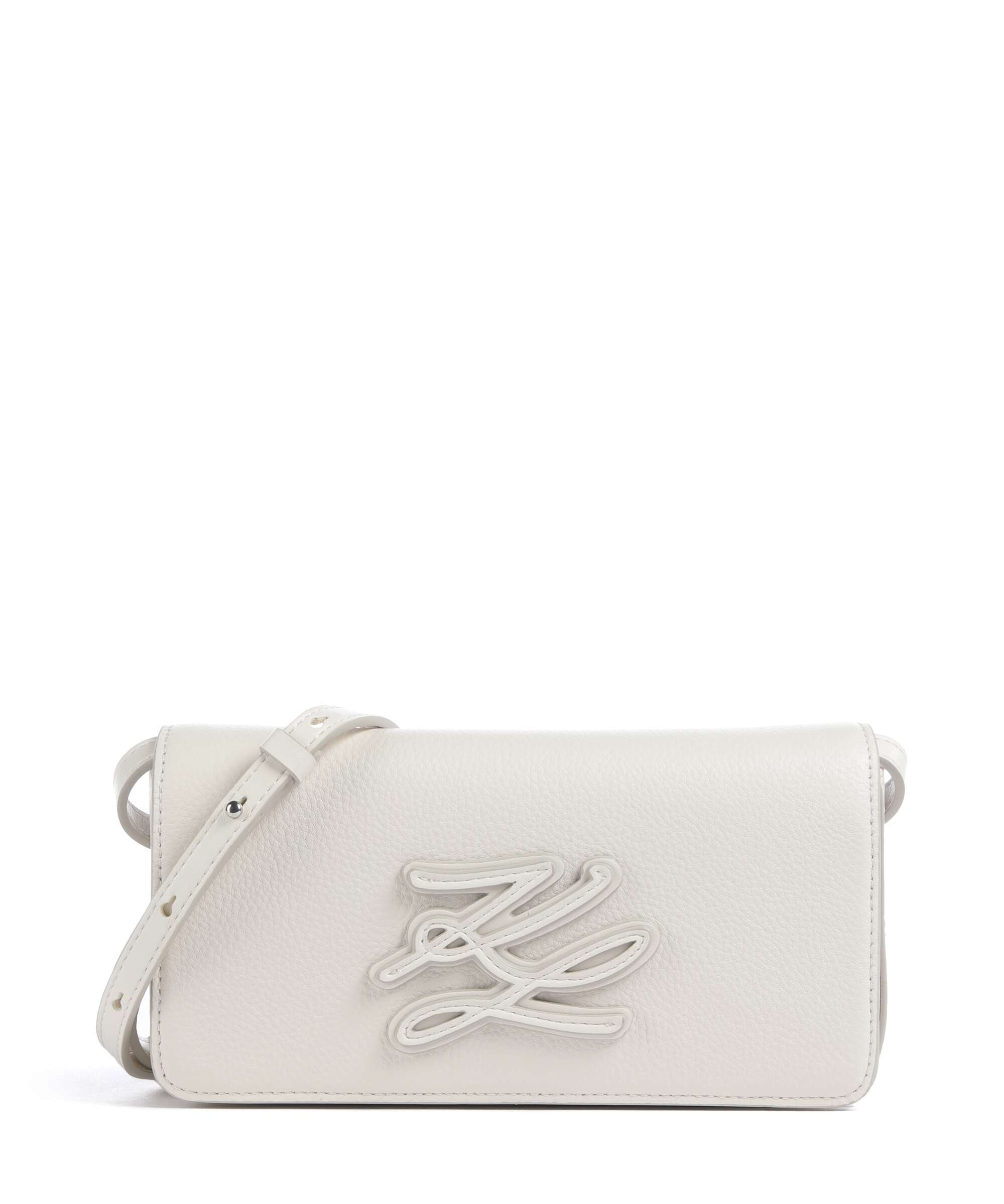 Karl Lagerfeld K/Autograph Mini Crossbody bag off white