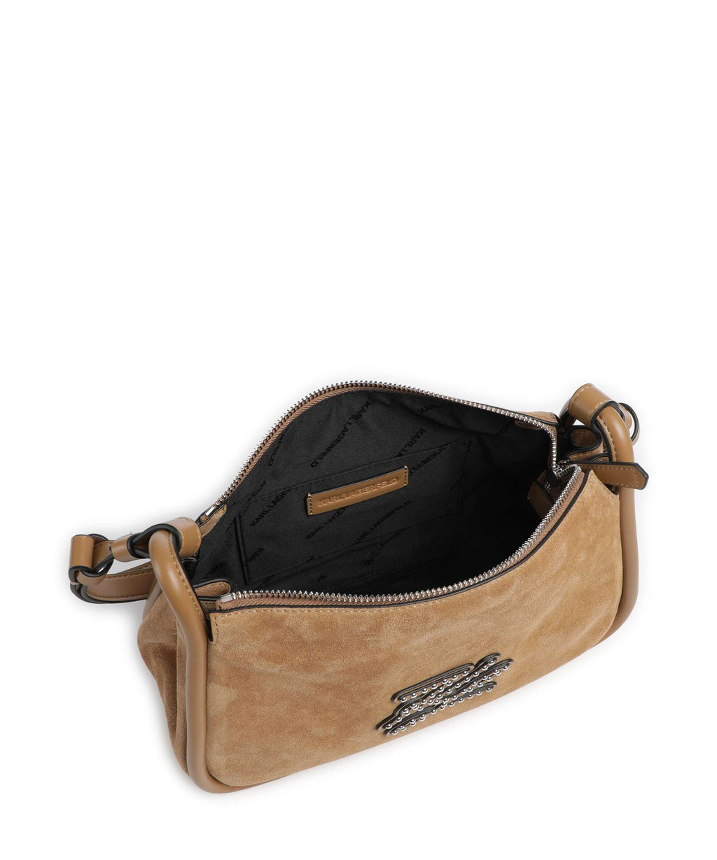 Karl Lagerfeld K/Autograph Patch Shoulder bag caramel