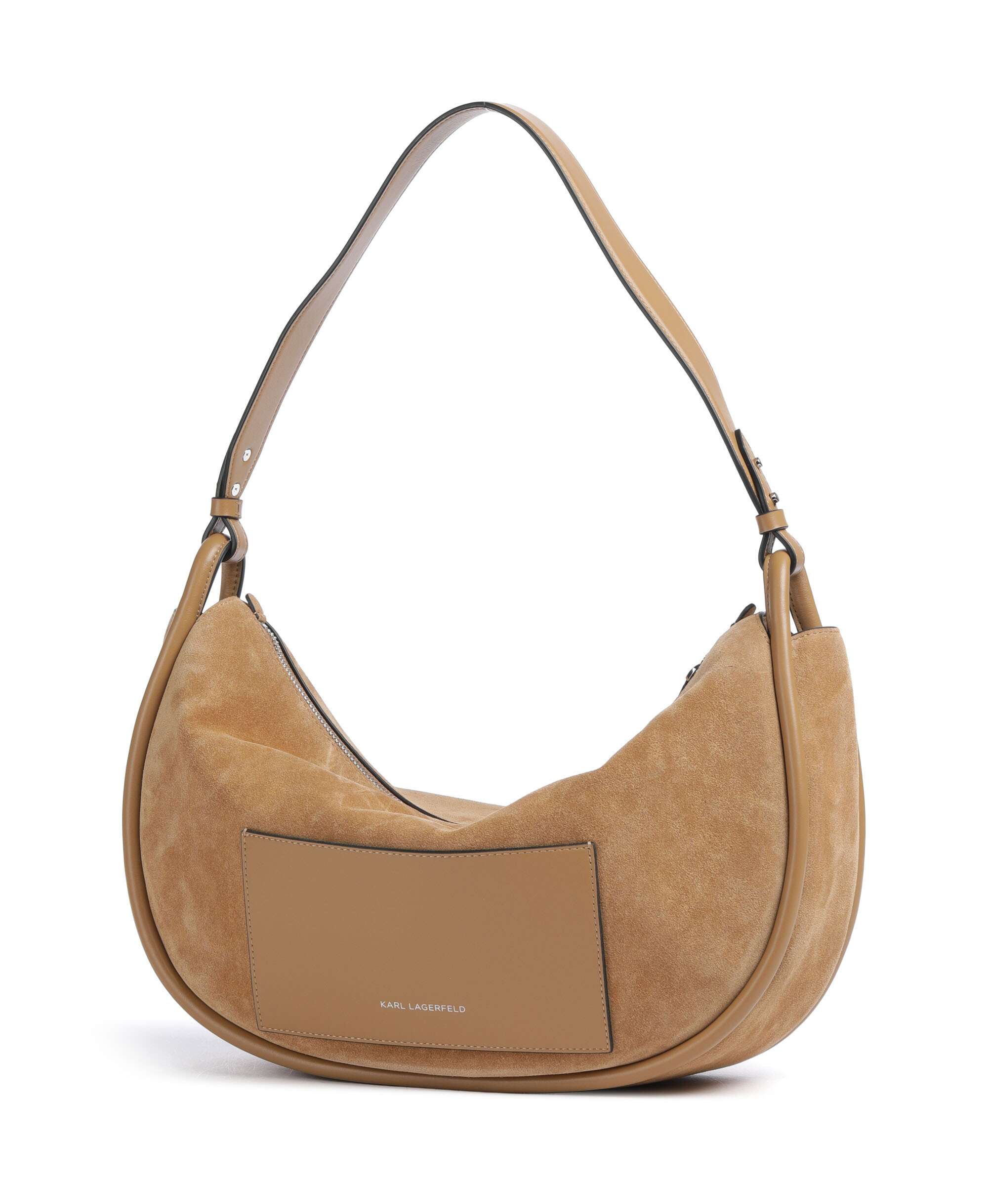 Karl Lagerfeld K/Autograph Patch Shoulder bag caramel