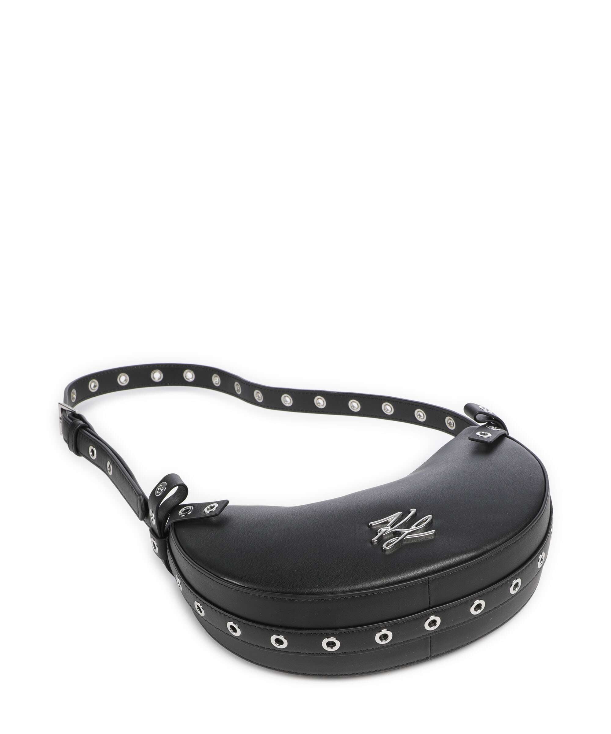 Karl Lagerfeld K/Autograph Small Bow Shoulder bag black embellishment