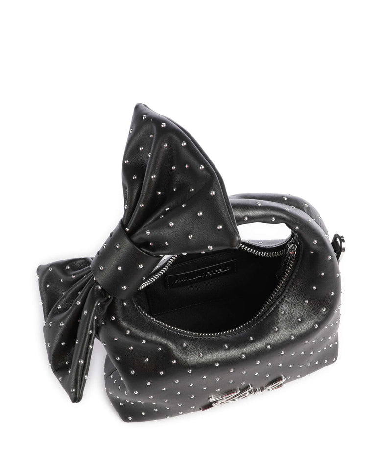 Karl Lagerfeld K/Soiree Mini Bow Handbag black embellishment