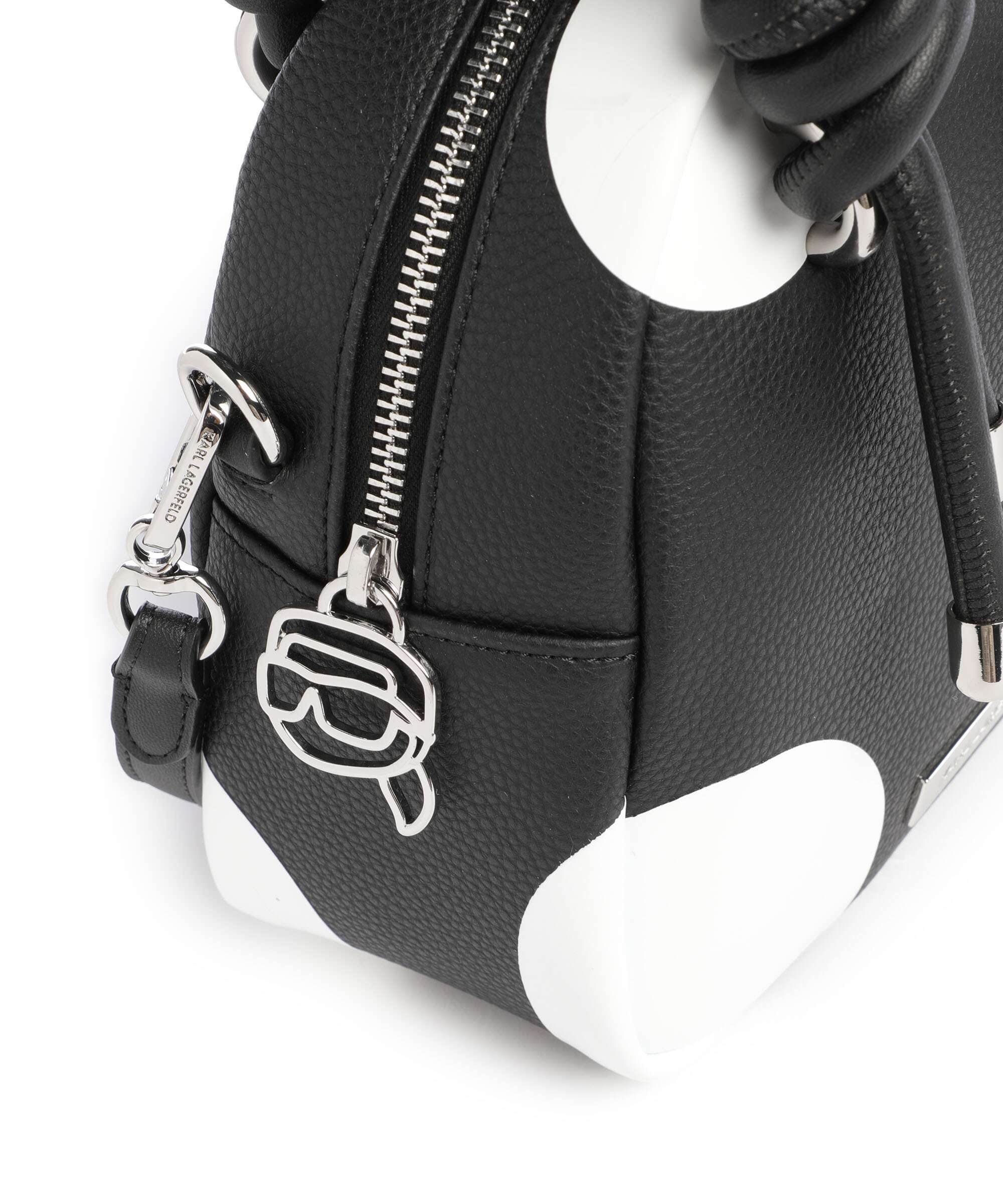 Karl Lagerfeld Ikon Handbag variable polka dot