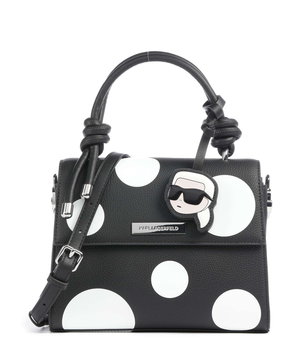 Karl Lagerfeld Ikon Knots Handbag variable polka dot