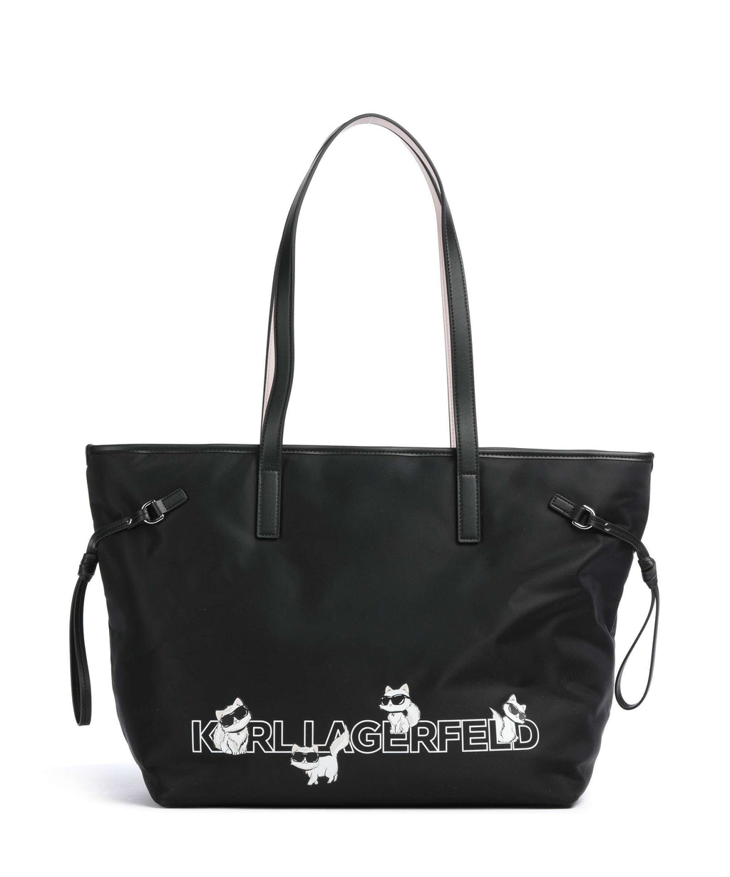 Karl Lagerfeld Ikon Choupette Tote bag black