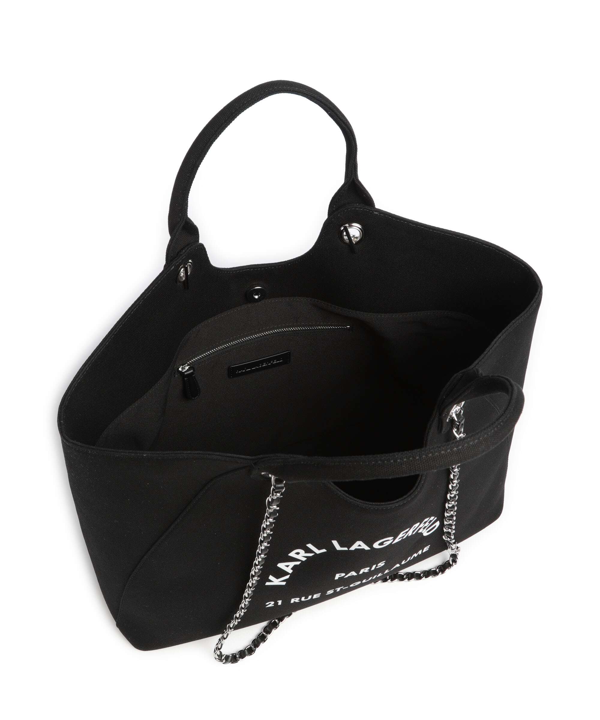 Karl Lagerfeld K/Rue St Guillaume Tote bag black