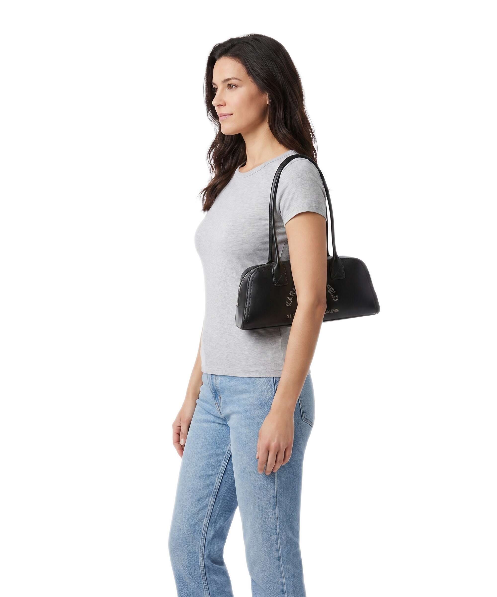 Karl Lagerfeld K/Daily Small Shoulder bag black nickel