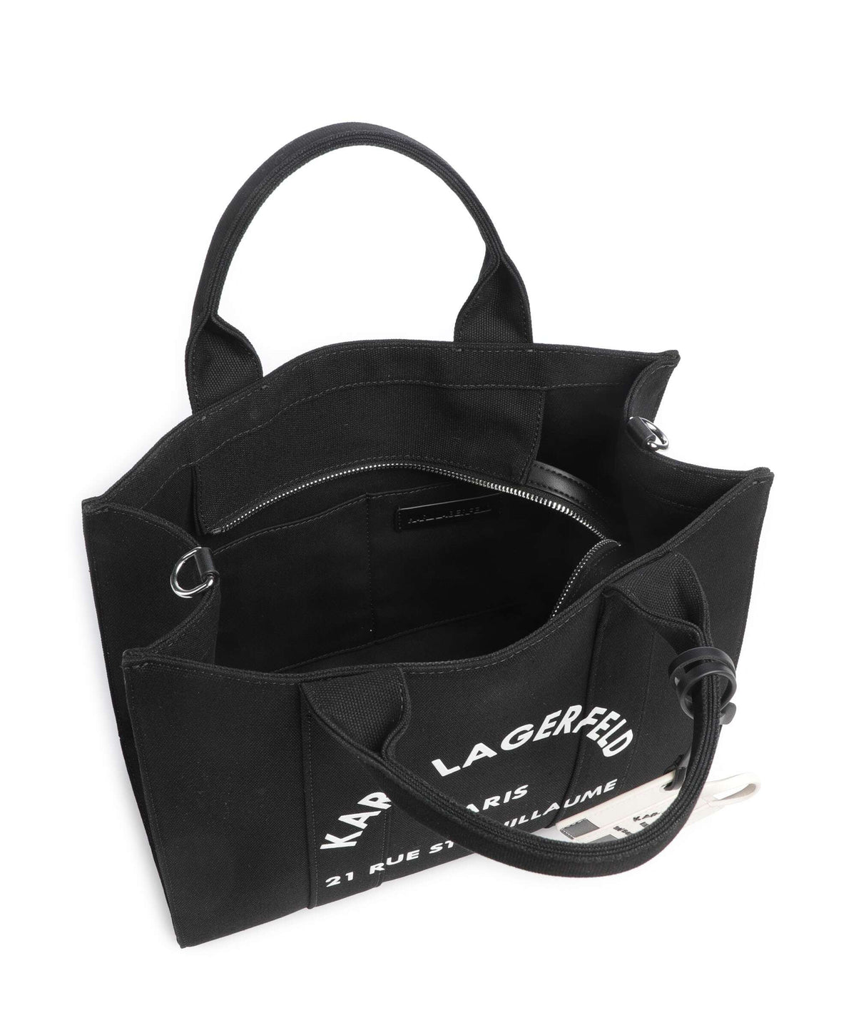 Karl Lagerfeld K/Rue St Guillaume Medium Handbag black
