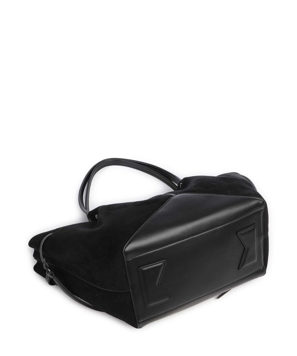 Karl Lagerfeld K/Pierced Medium Tote bag black gunmetal