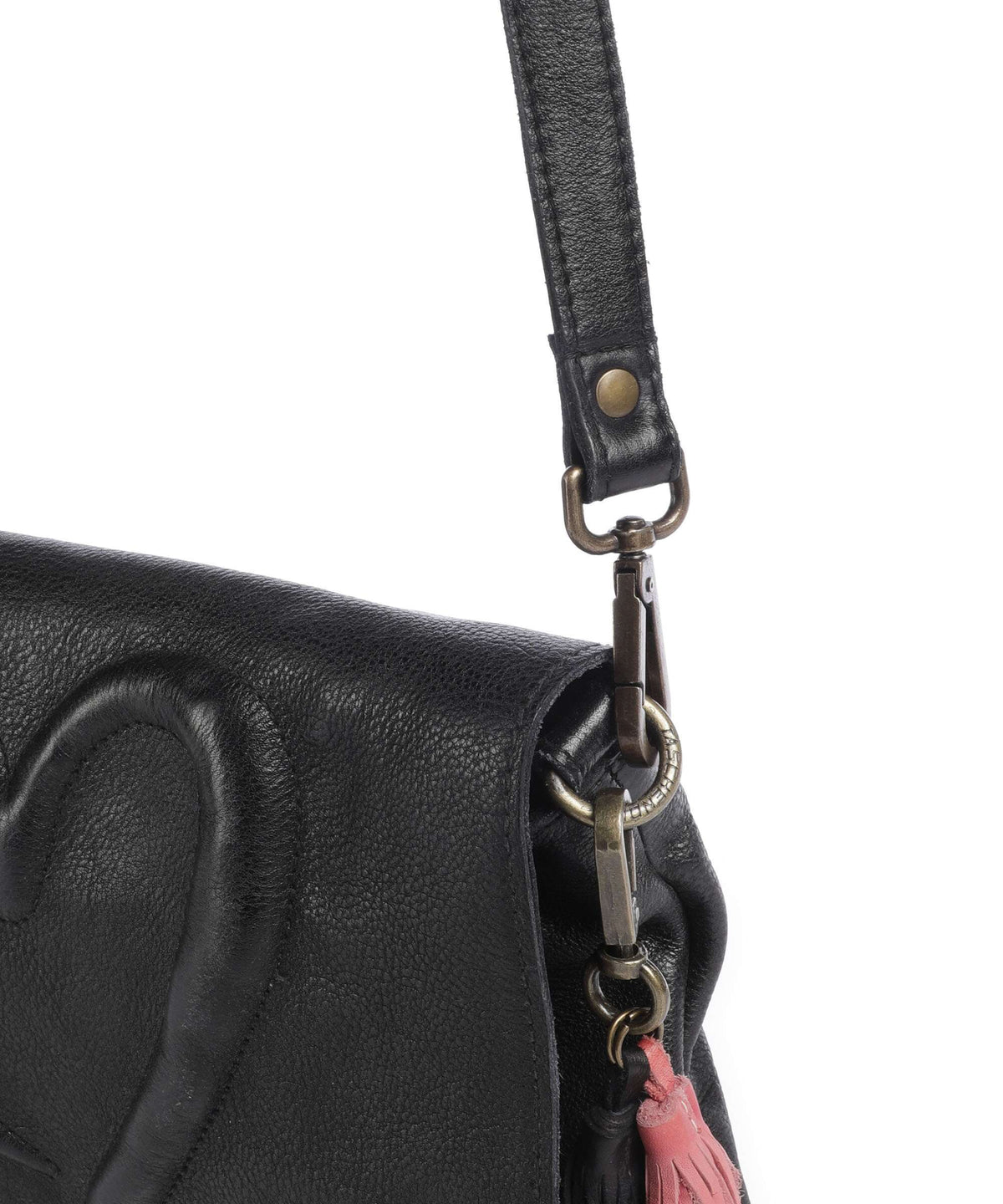 Taschendieb Wien Herzweg 3 Crossbody bag black bean