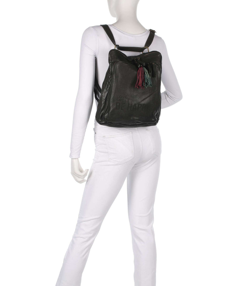 Taschendieb Wien Glücksbrücke 1 Backpack bag green forest