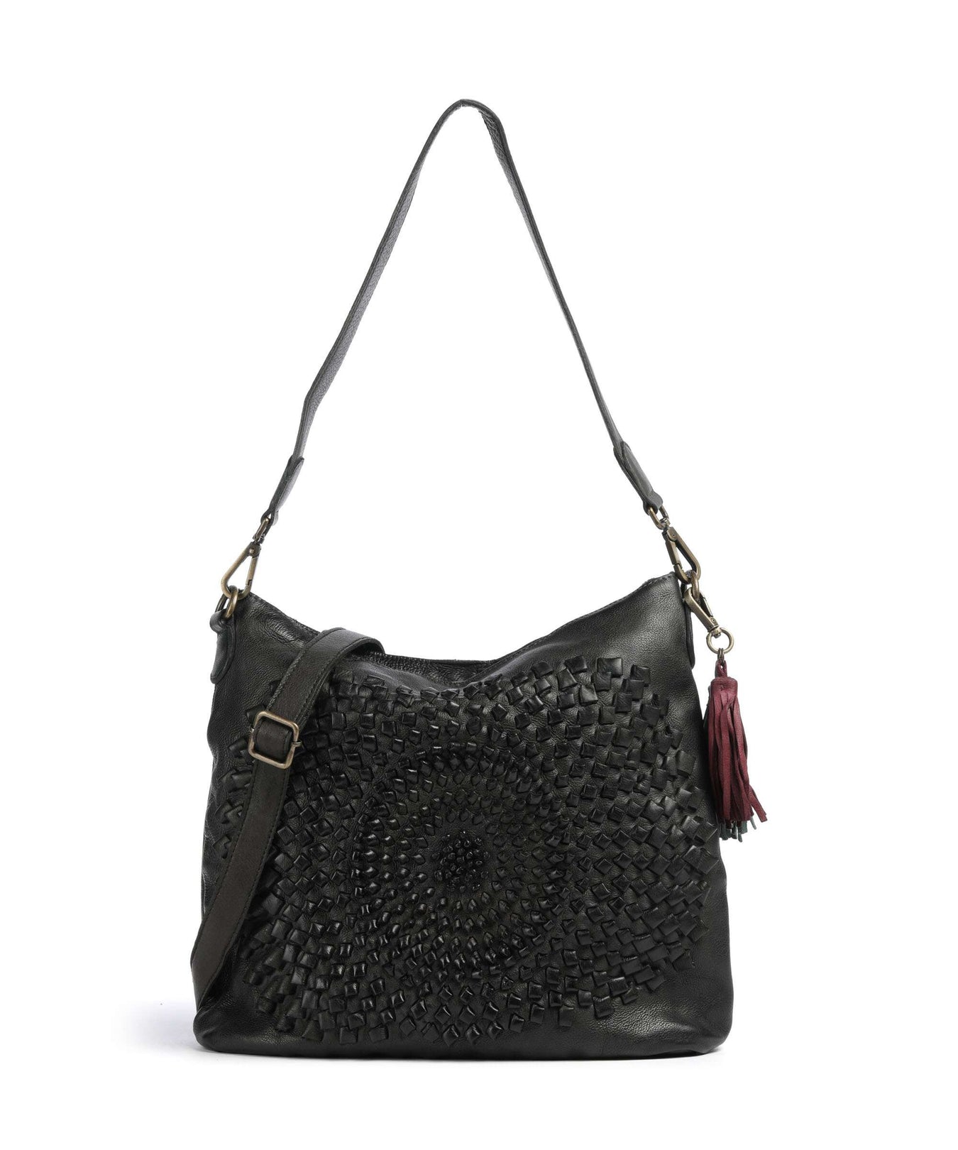 Taschendieb Wien Mondweg 3 Hobo bag green forest