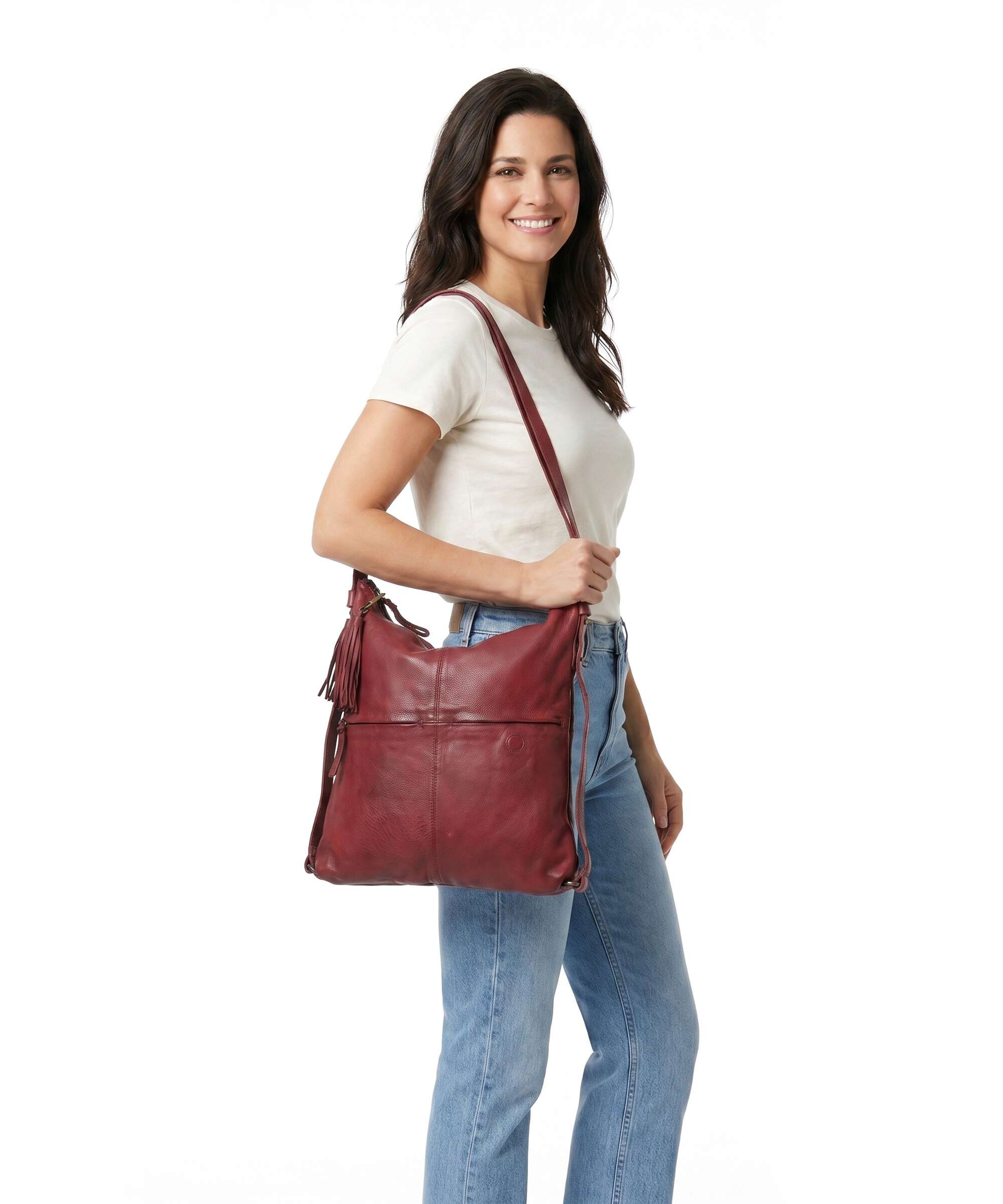 Taschendieb Wien Kaisterstrasse 3 Backpack bag burgundrausch