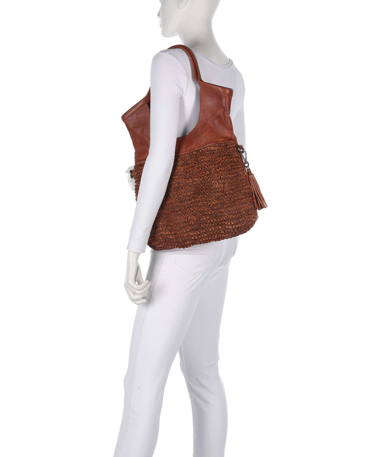 Taschendieb Wien Spinnerinweg 2 Tote bag cognac