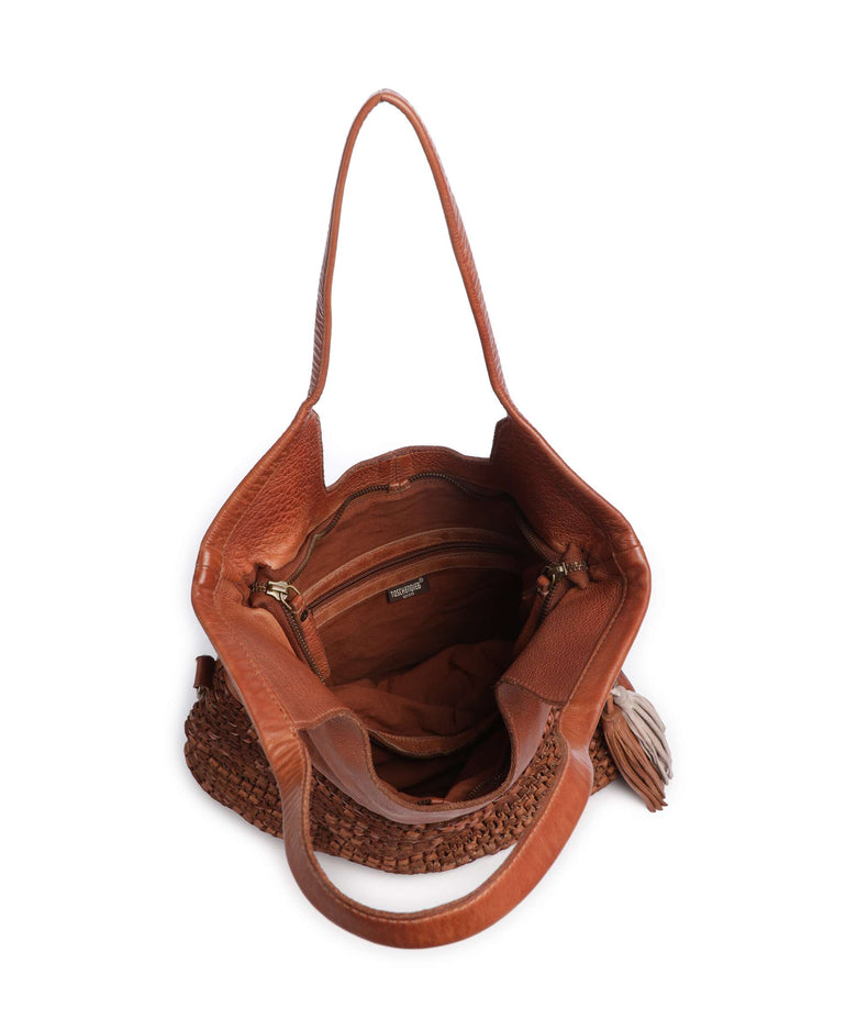 Taschendieb Wien Spinnerinweg 2 Tote bag cognac