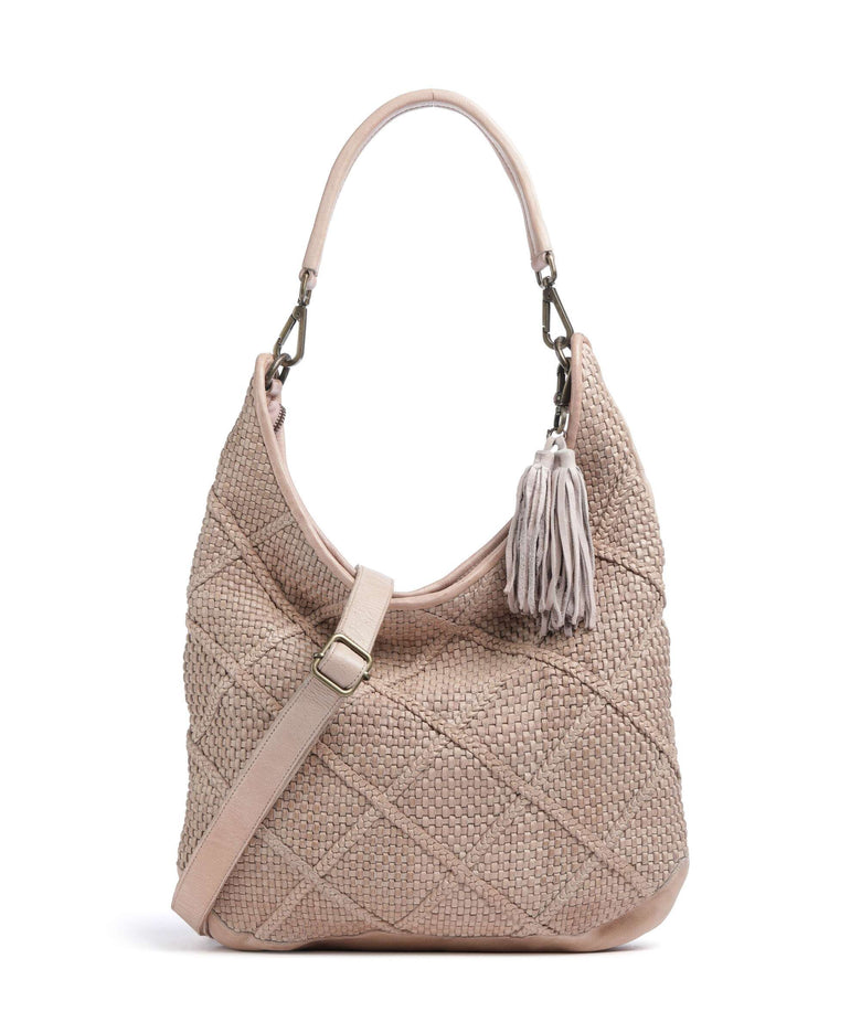 Taschendieb Wien Beatrixpark 2 Hobo bag linen rose