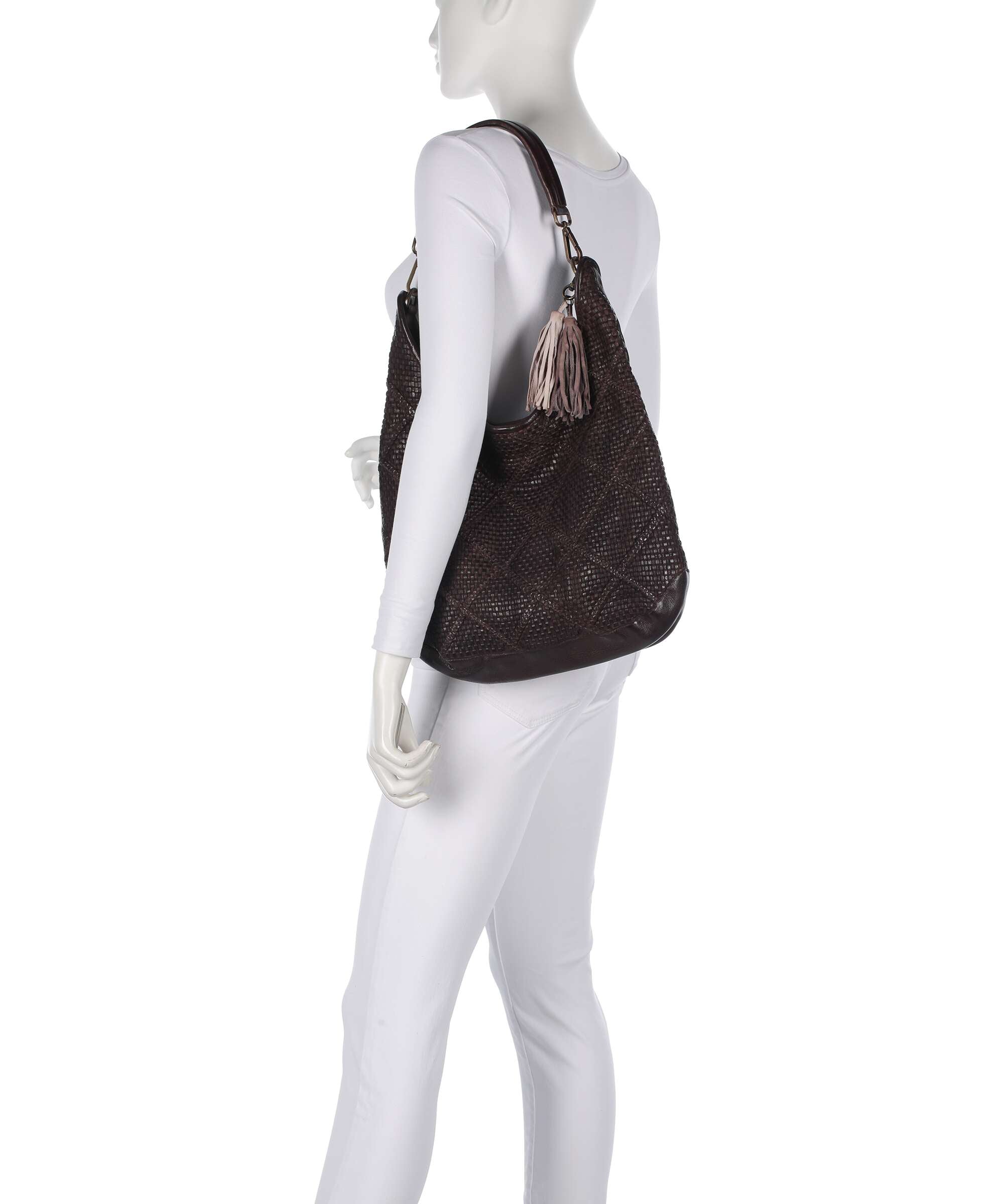 Taschendieb Wien Beatrixpark 2 Hobo bag mokka