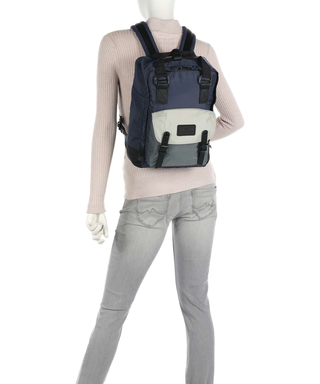 Doughnut Sweetened Fantasy Macaroon Backpack beige